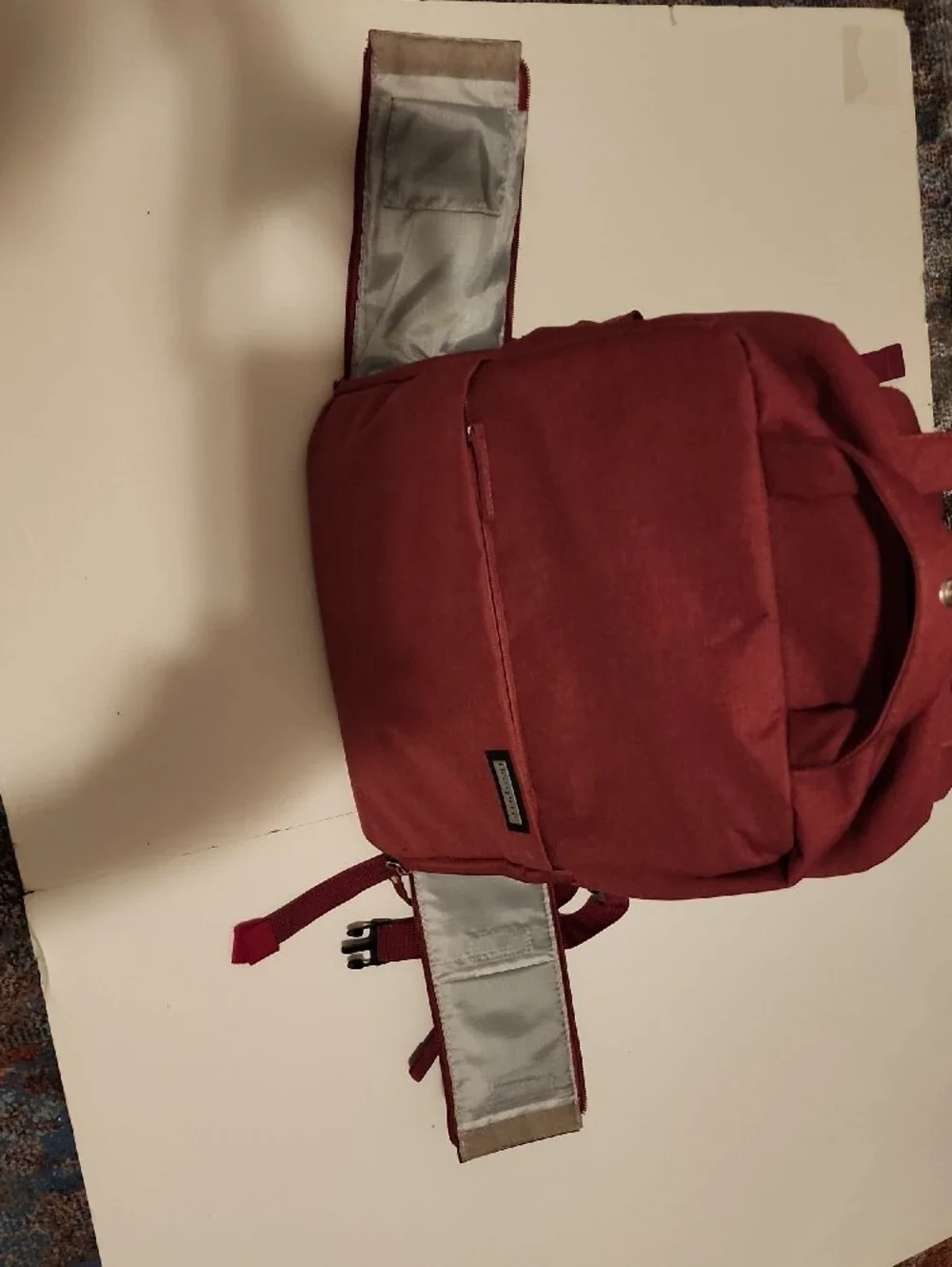 Beaspire Burgundy Multimedia Backpack